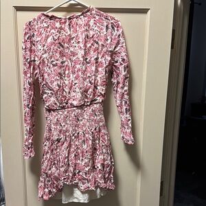 Pink Floral Women's Dress